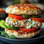 Greek Chicken Burgers