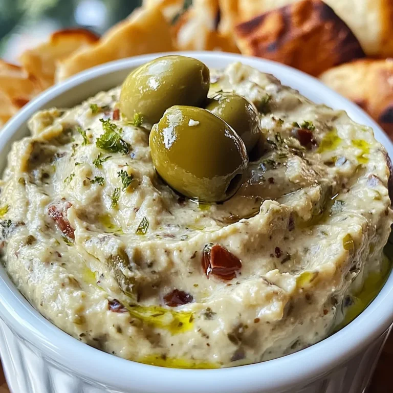 Green Olive Dip – Easy Creamy Party Favorite