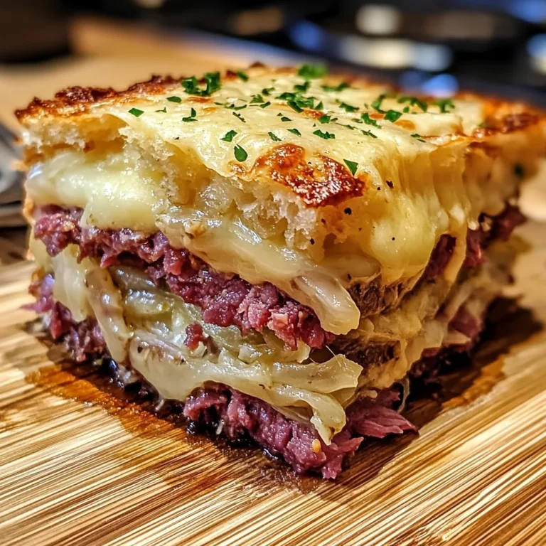 Homemade Reuben Bake
