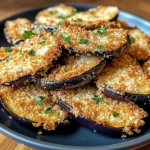 Impossibly Crispy Baked Eggplant