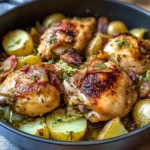 Irish Chicken with Cabbage and Potatoes