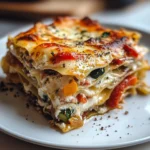 Loaded Veggie White Lasagna