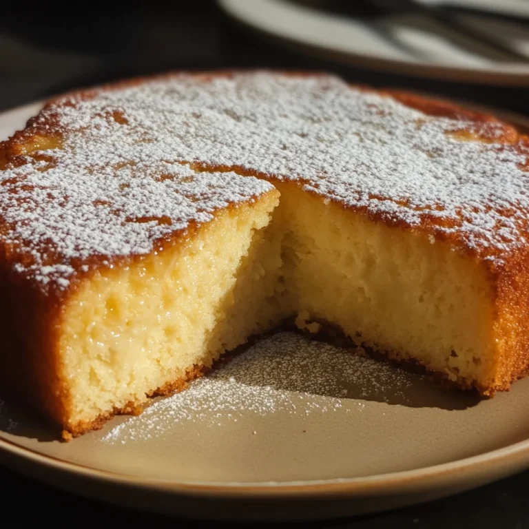 MIGLIACCIO: RICOTTA AND SEMOLINA CAKE