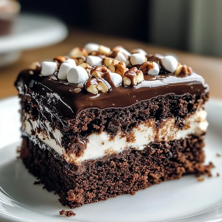 Mississippi Mud Cake