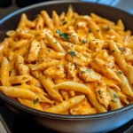 One-Pot Smoky Chipotle Cheesy Chicken Pasta