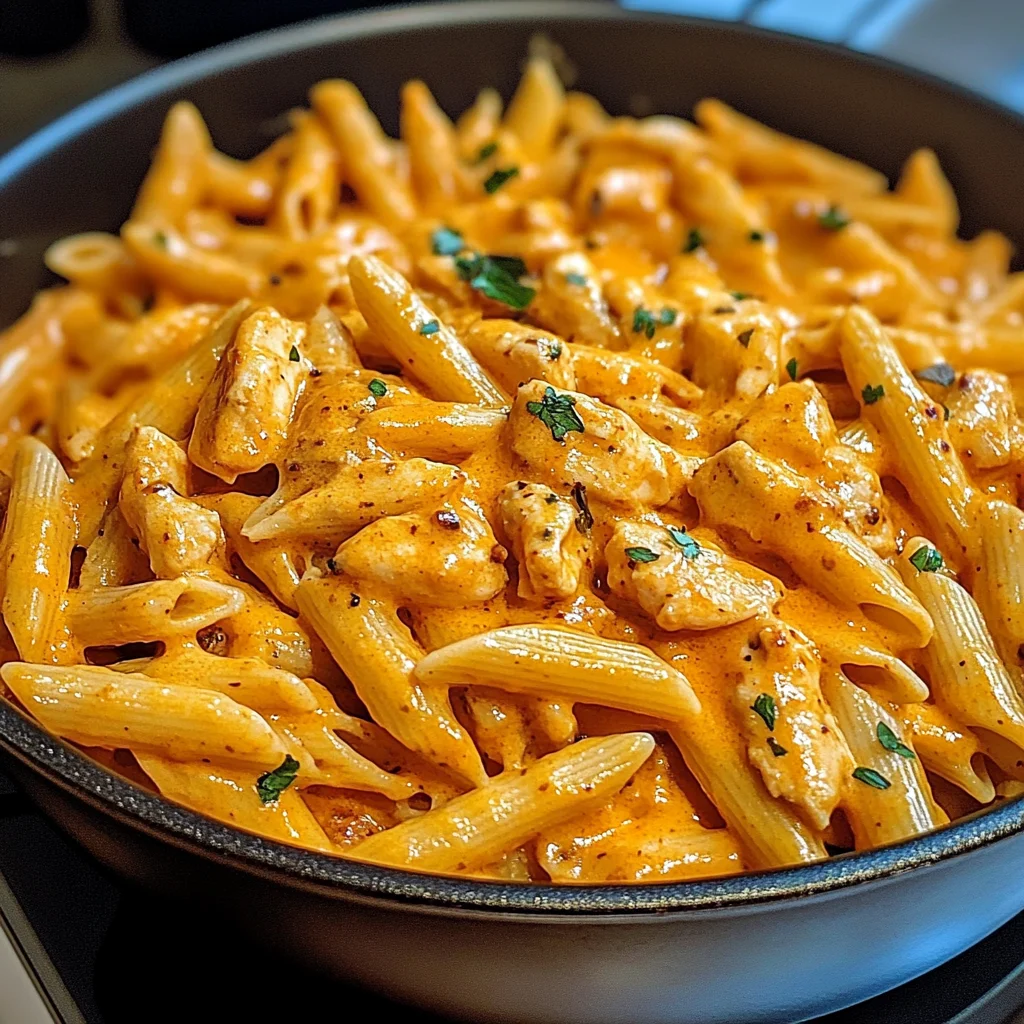 One-Pot Smoky Chipotle Cheesy Chicken Pasta