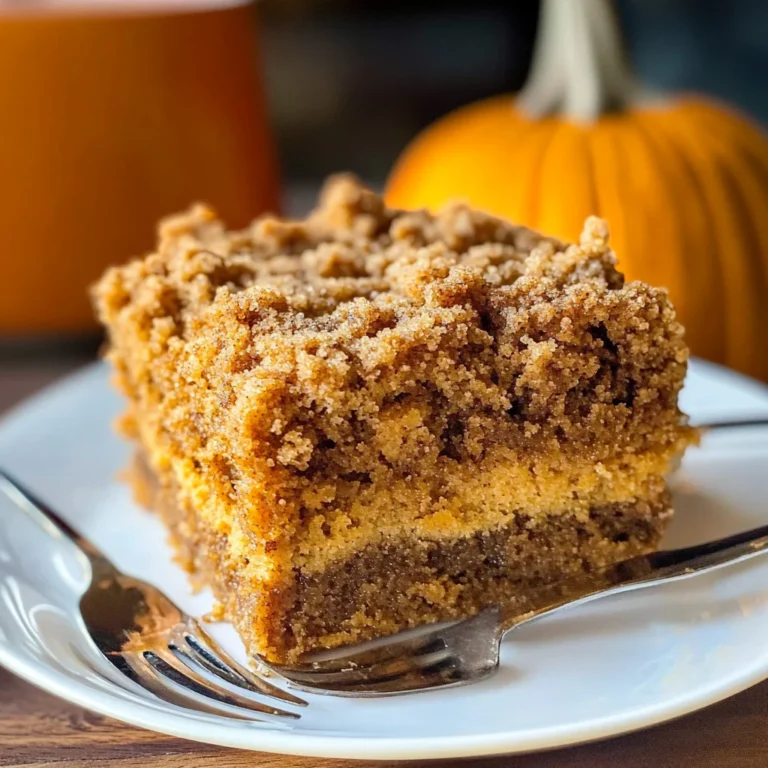 Pumpkin Spice Crumb Cake