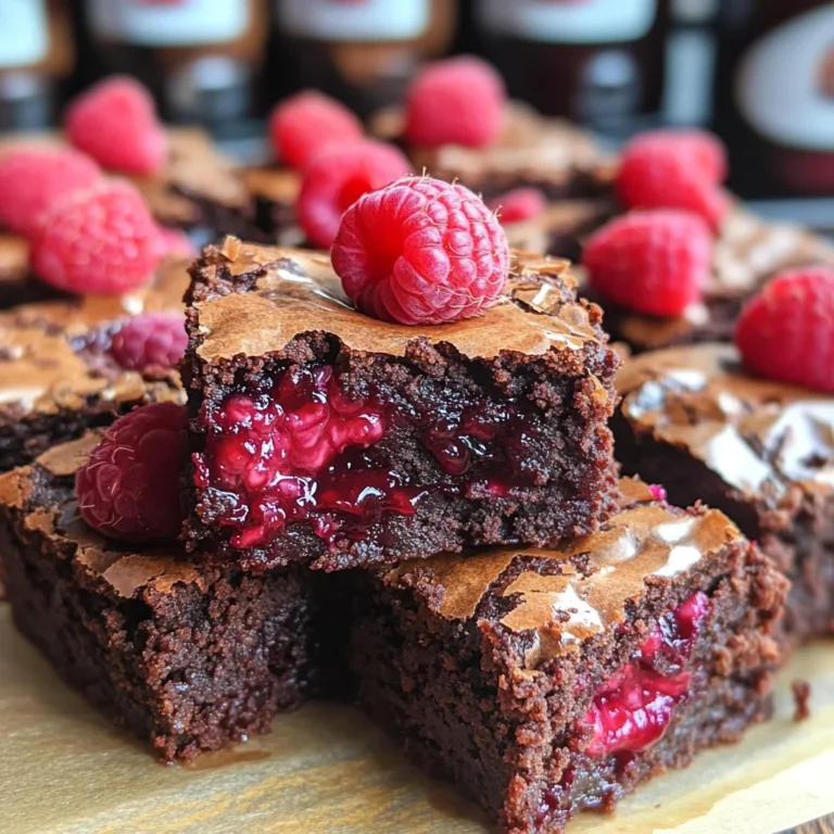 Raspberry Brownies