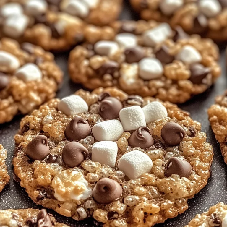 Rice Krispie Cookies with Chocolate Chips Recipe