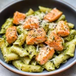 Salmon Pesto Pasta