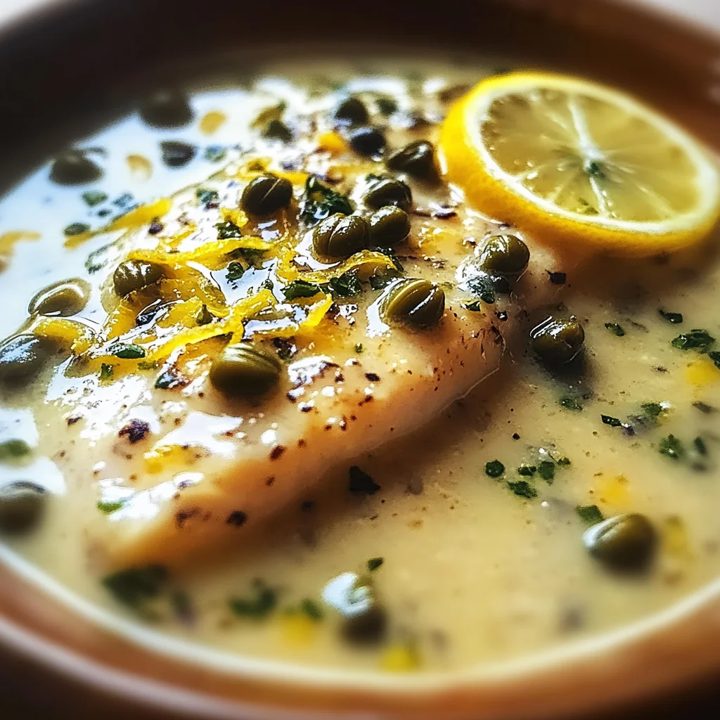 Simple Lemon Caper Sauce
