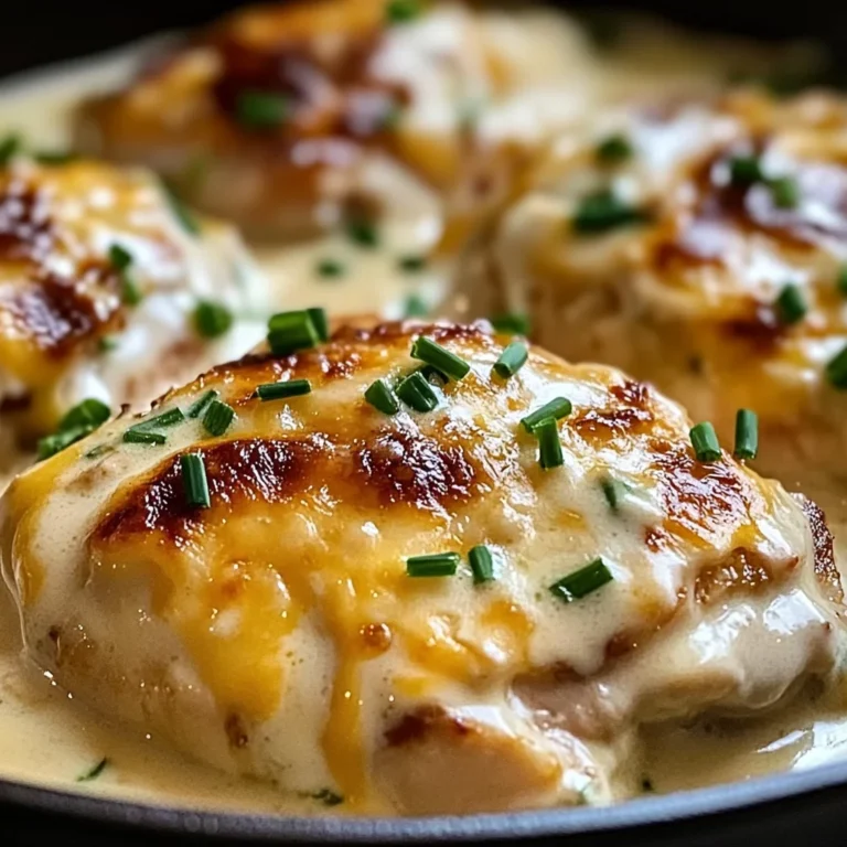 Smothered Cheesy Sour Cream Chicken