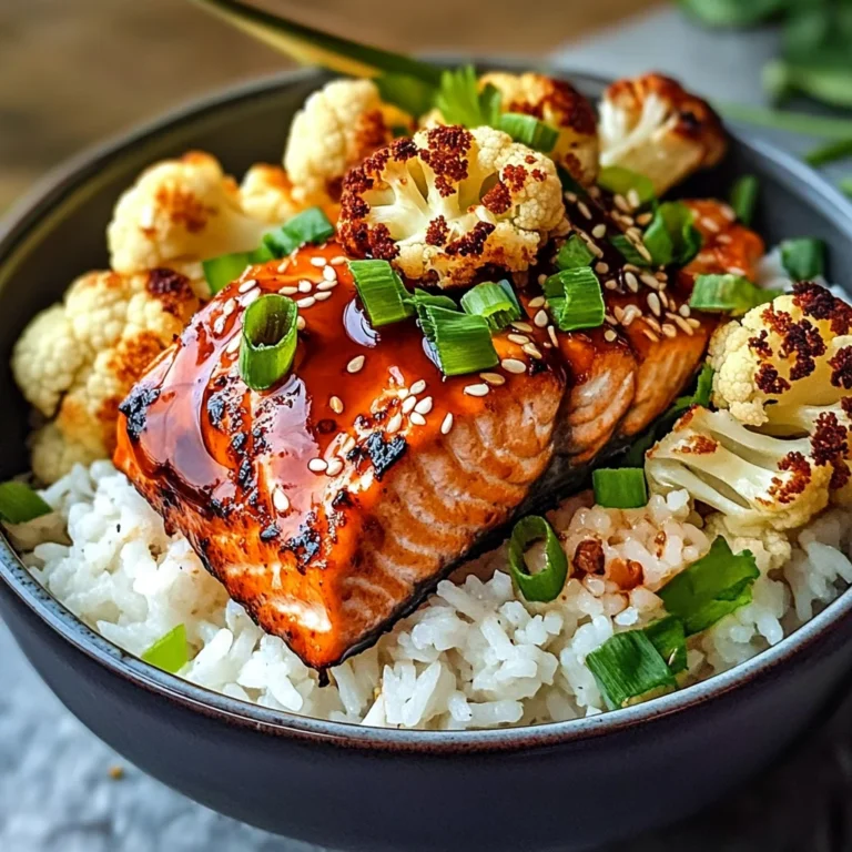 Sriracha Honey Salmon Bowls