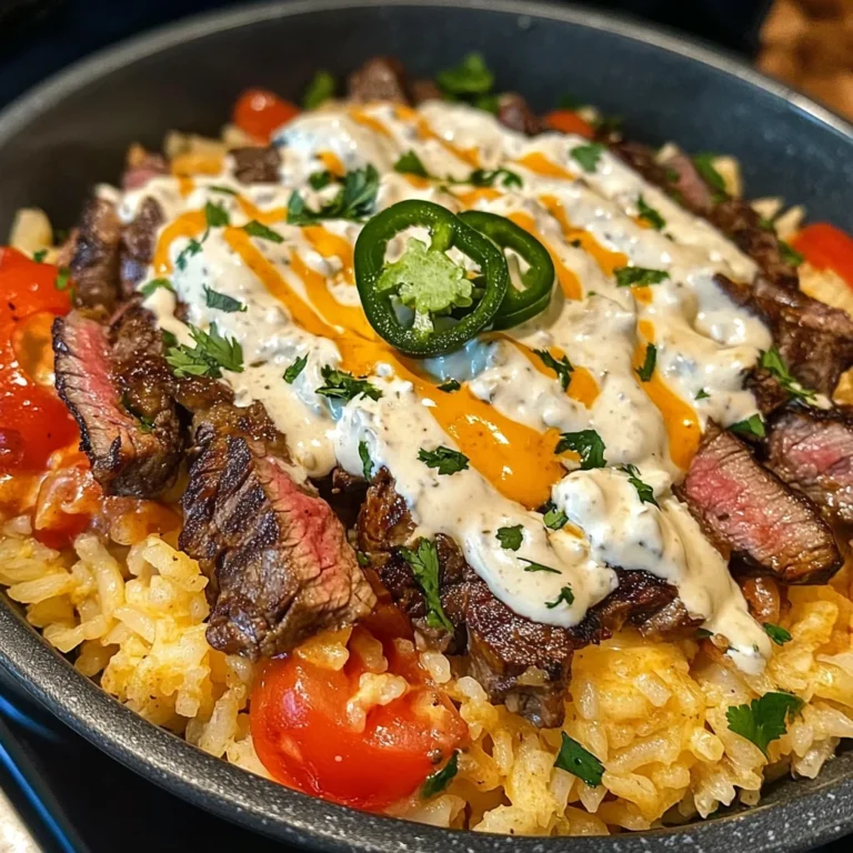 Steak Queso Rice : A Flavorful Recipe