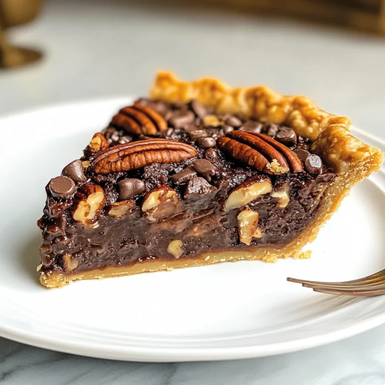 Texas Chocolate Pecan Pie