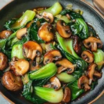Bok Choy and Mushroom Stir Fry