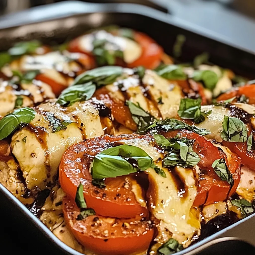 Caprese Chicken Casserole