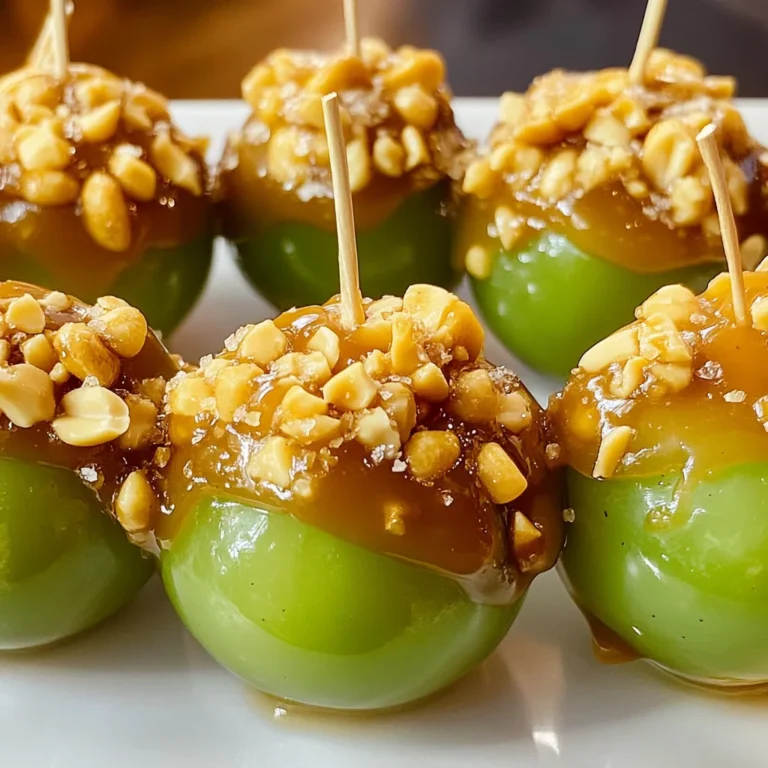 Caramel Apple Grapes