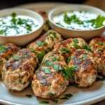 Chicken Kofta with Garlic Yogurt Sauce Recipe: A Must-Try!