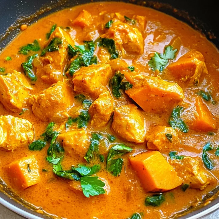 Chicken Sweet Potato Curry