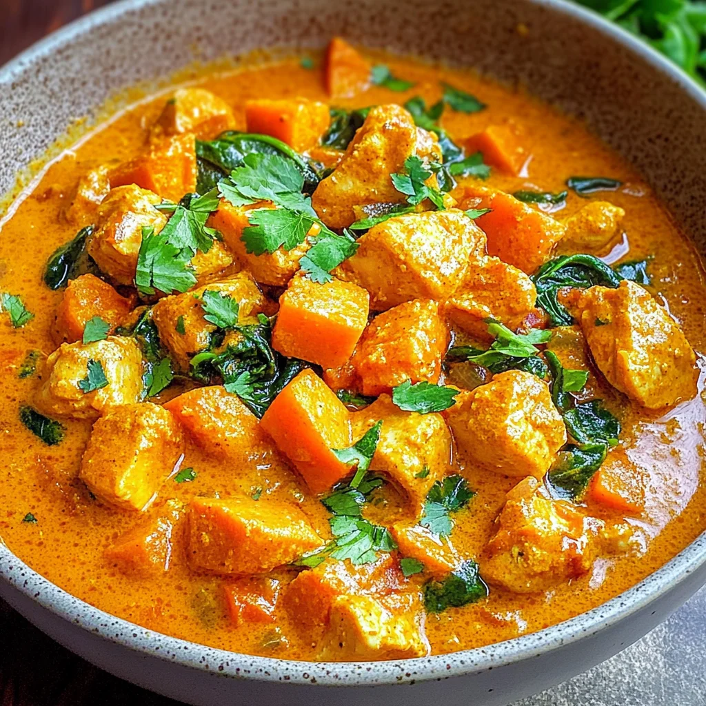 Chicken Sweet Potato Curry