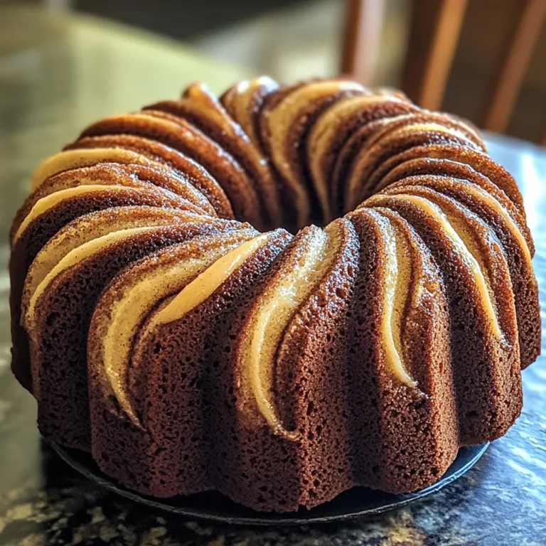 Cinnamon Swirl Bundt Cake