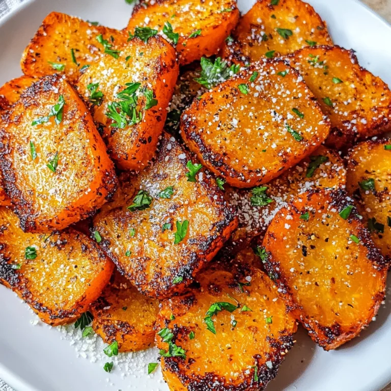 Crispy Smashed Carrots