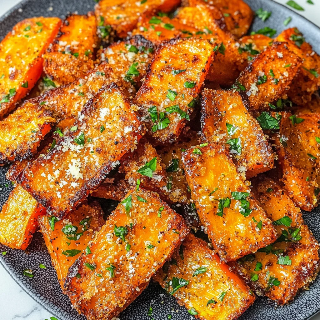 Crispy Smashed Carrots