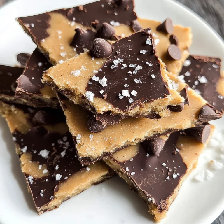 Healthy Cookie Dough Bark