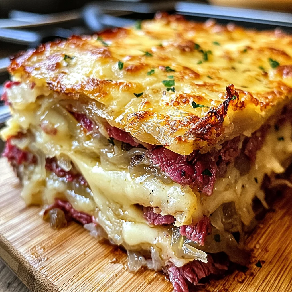 Homemade Reuben Bake