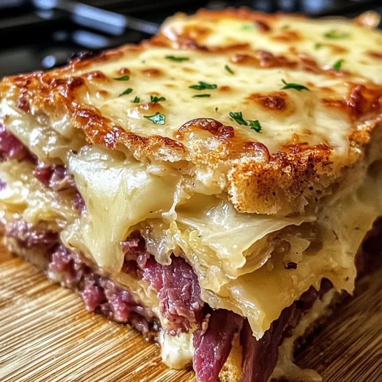 Homemade Reuben Bake