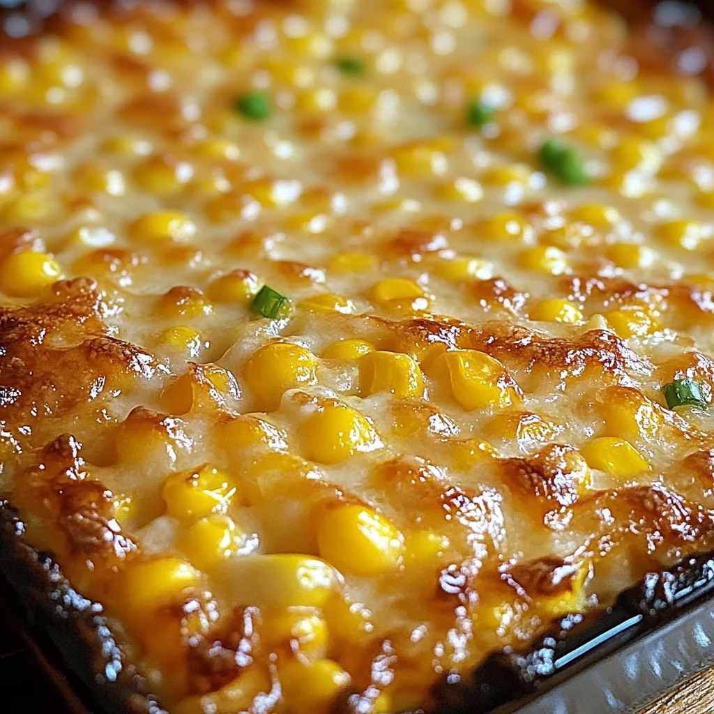 Honey-Glazed Corn Casserole