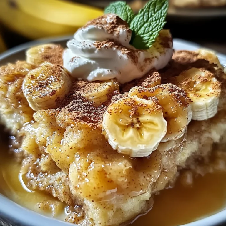 Irresistible Southern Banana Cobbler Recipe Sweet Delight