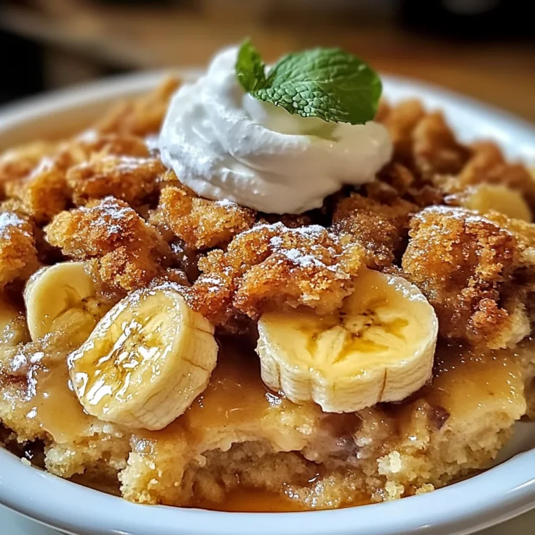 Irresistible Southern Banana Cobbler Recipe Sweet Delight