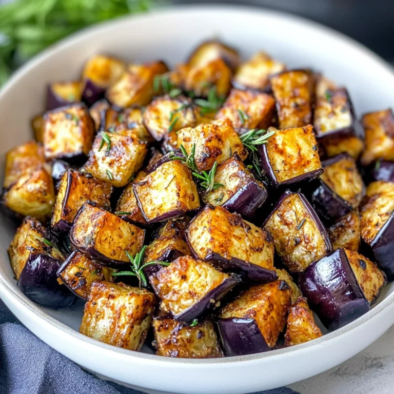 Low-Calorie Air Fryer Eggplant