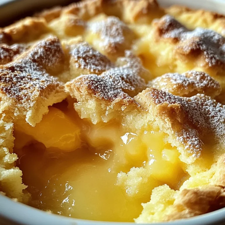 Magic Lemon Cobbler: A Sweet, Tangy Dessert Delight