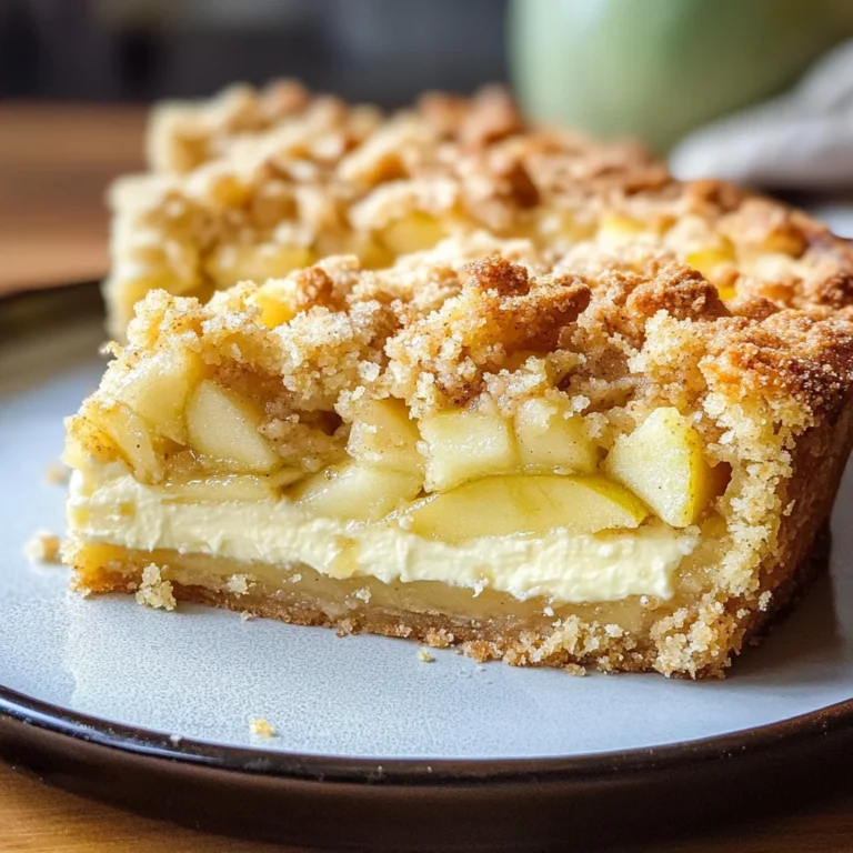 Mascarpone Apple Crumble Torta