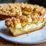 Mascarpone Apple Crumble Torta