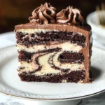Perfect Marble Cake with Chocolate Buttercream: The Ultimate Swirled Dessert