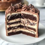 Perfect Marble Cake with Chocolate Buttercream: The Ultimate Swirled Dessert