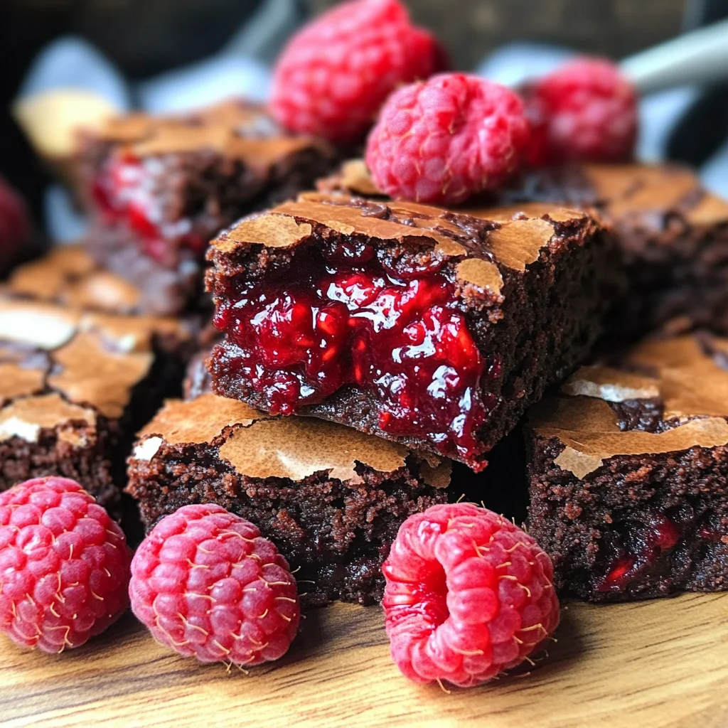 Raspberry Brownies