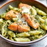 Salmon Pesto Pasta