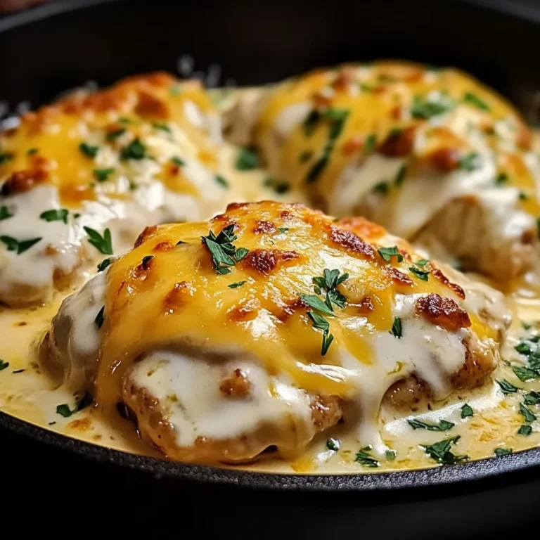 Smothered Cheesy Sour Cream Chicken