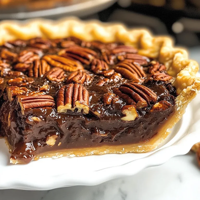 Texas Chocolate Pecan Pie