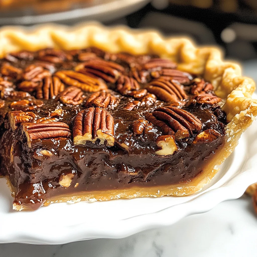 Texas Chocolate Pecan Pie