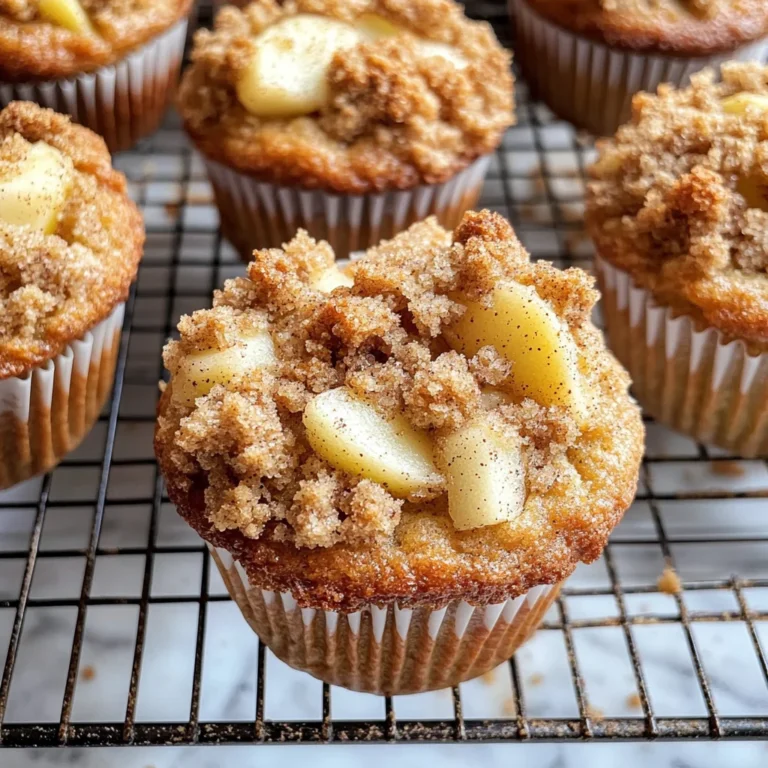 Apple Cinnamon Crumb Muffins