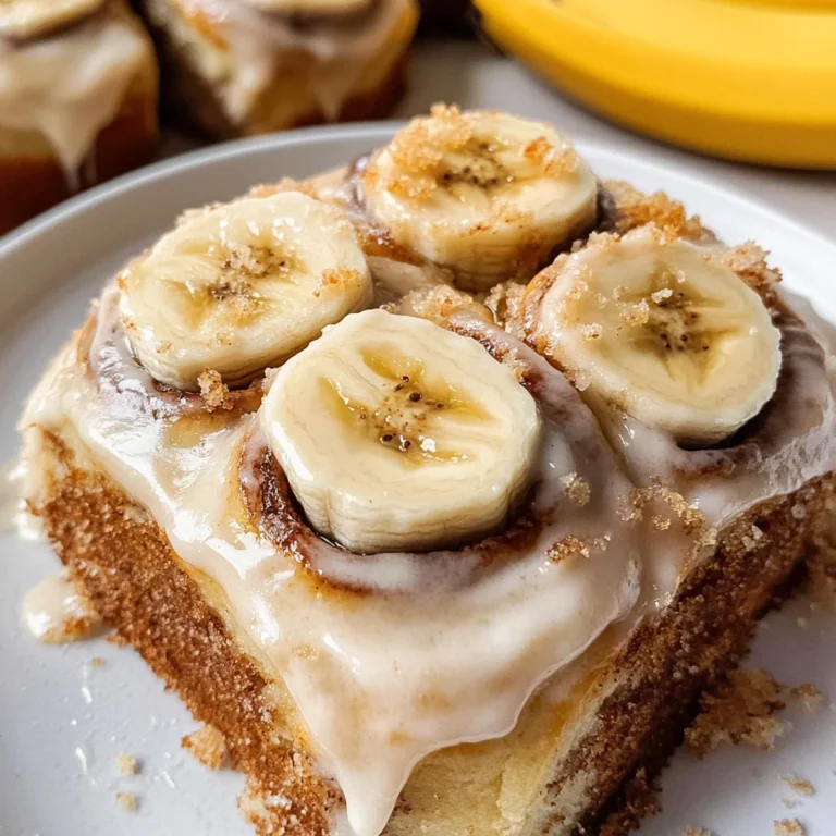Banana Bread Cinnamon Rolls