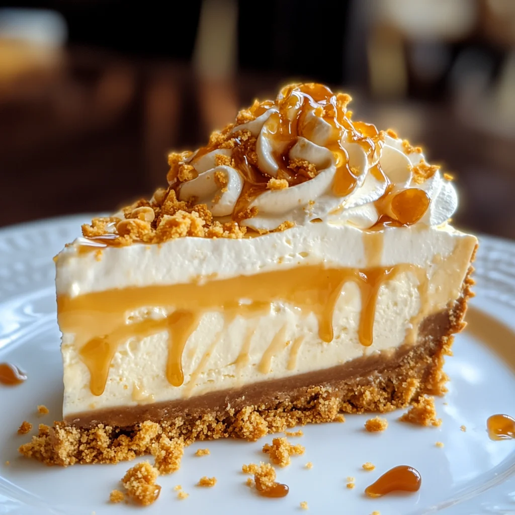 Butterbeer cheesecake