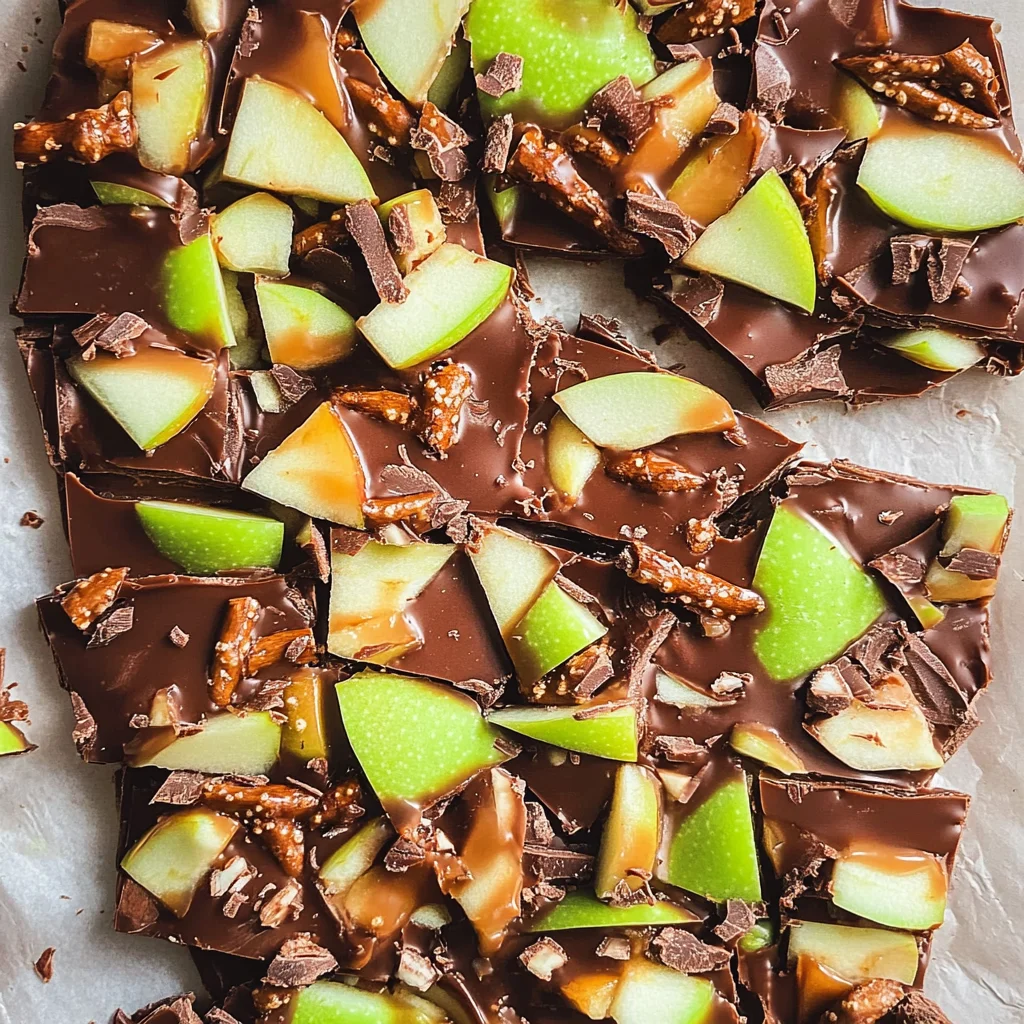 Caramel Apple Bark