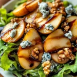 Caramelized Pear and Blue Cheese Salad: A Sweet and Savory Delight